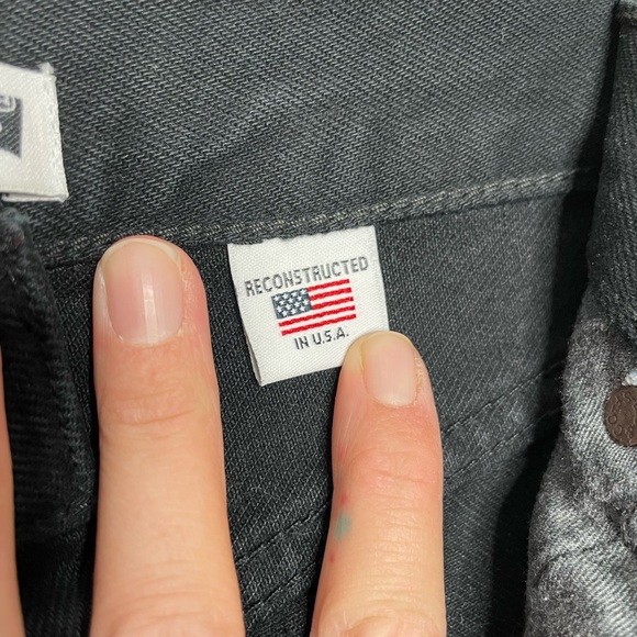 Re/Done | Vintage ReDone Levi’s High Rise Black Jeans Kendall Jenner 26 - Picture 8 of 13